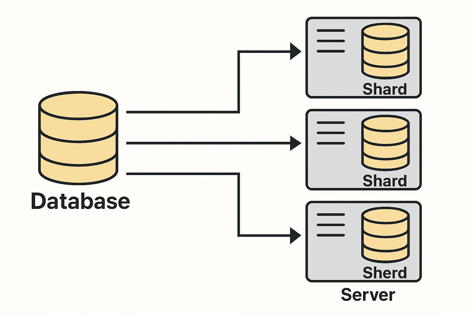 كل ما تحتاج معرفته عن Sharding قواعد البيانات